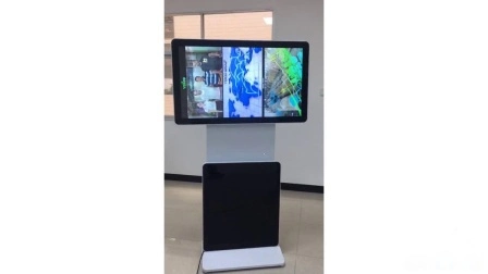 Indoor Floor Stand LCD Rotating Screen Digital Signage Advertising Media Player Box